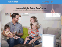 Tablet Screenshot of naturebright.com
